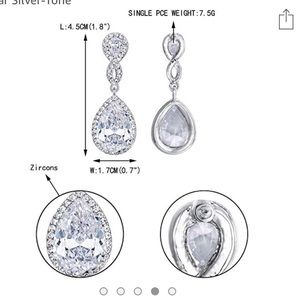 Jewelry - Brand new Crystal earrings Jewelry - Brand new Crystal earrings